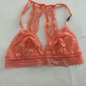 Victoria's Secret Coral Lace Bralette